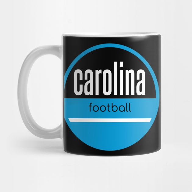 carolina panthers football by BVHstudio